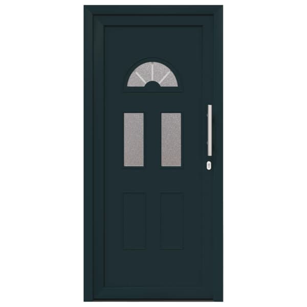 Framdörr Antracit 98 x 208 cm PVC