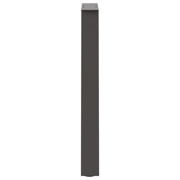 Matbordsben V-formade 2 st antracit 60x(72-73,3) cm stål