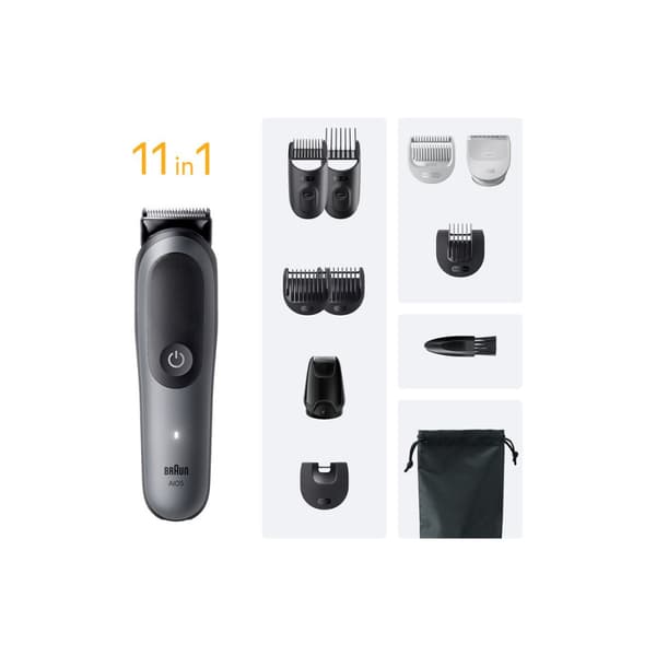 Braun All-in-One Series 5 AIO5560 - trimmer - grå