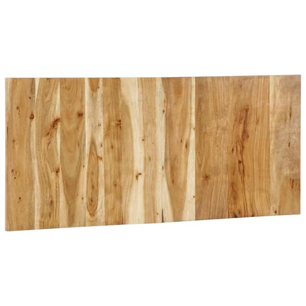 Sänggavel 120 cm massivt trä akacia