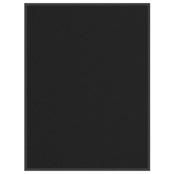 Dörrmatta svart 80x120 cm