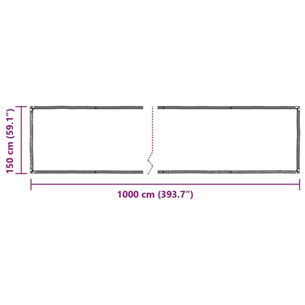 Växtskydd Transparent 10 x 1,5 m PE