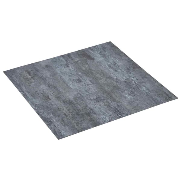 Golvplankor 55 pcs Grå 5,11 m² PVC