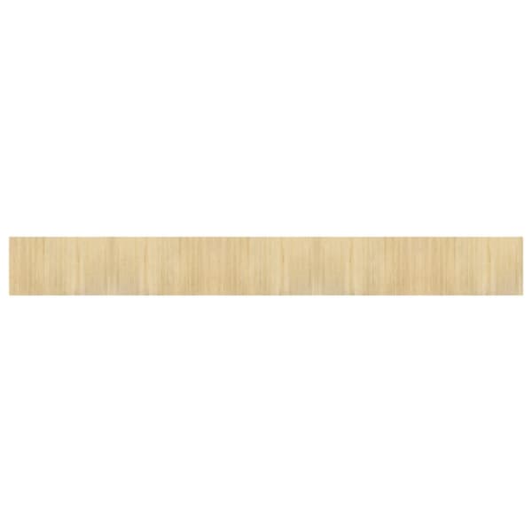 Matta rektangulär ljus naturlig 60x500 cm bambu