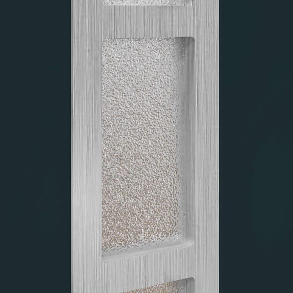 Framdörr Antracit 98 x 208 cm PVC