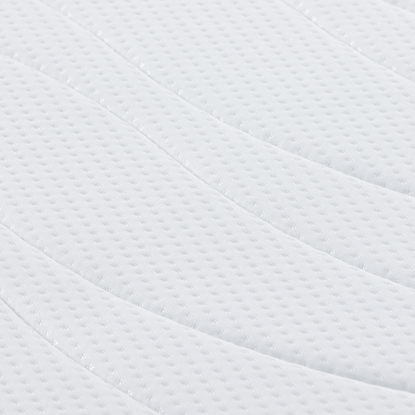 Madrass Vit 70 x 200 cm Jacquardtyg