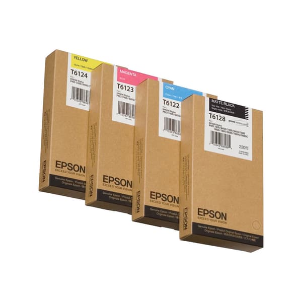 Epson T6124 - gul - original - bläckpatron