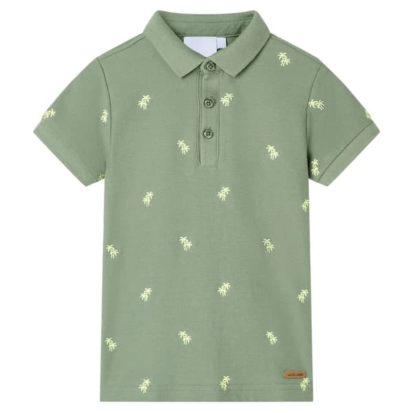Pikétröja för barn khaki 128