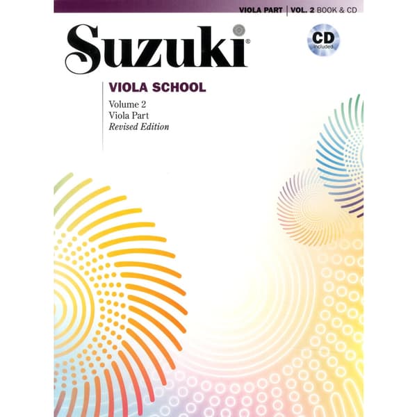 Suzuki Viola School Volum 2 kombo (häftad, eng)