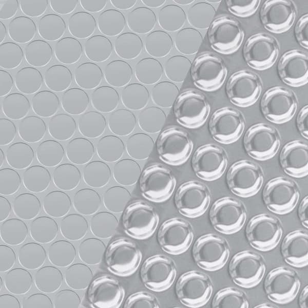Poolskydd silver 549x274 cm PE