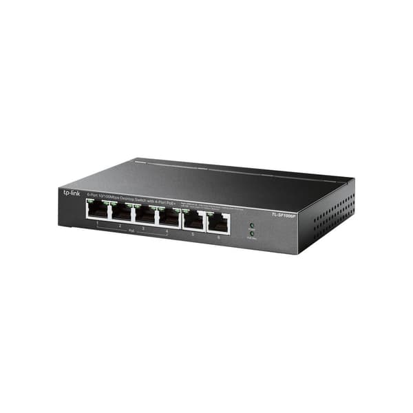 TP-Link TL-SF1006P - V1 - switch - 6 portar - ohanterad