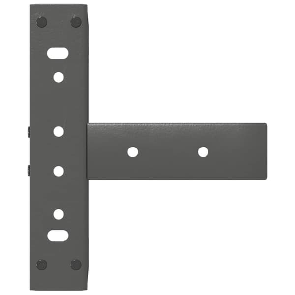 Soffbordsben T-formade 2 st antracit 30x25x(30-31) cm stål