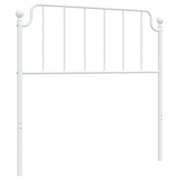Ersättningsgavel metall vit 100 cm