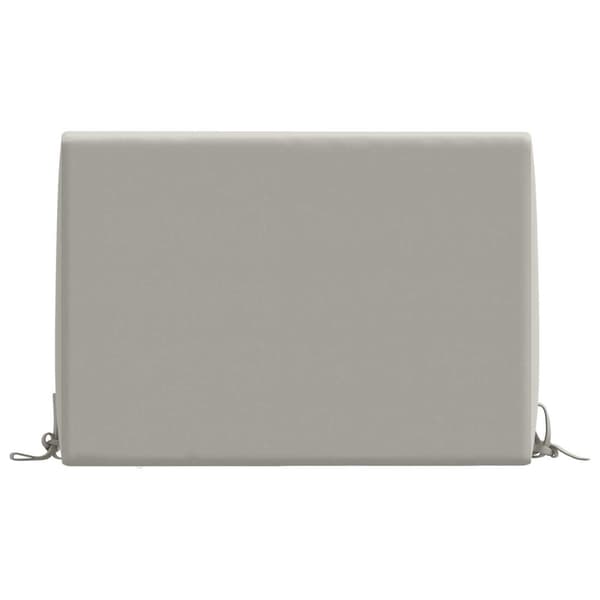 Ryggkudde SOEST 100% Polyester Grå 60 x 20 x 40 cm