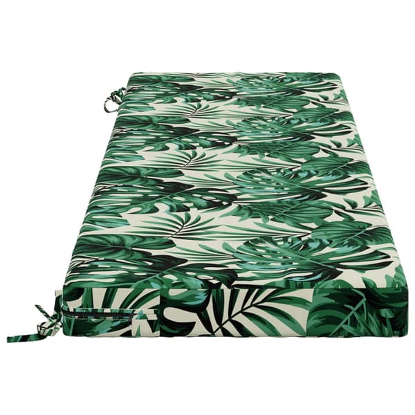 2-delade Bänk Kuddar SOEST 2 st 100% Polyester Bladmönster