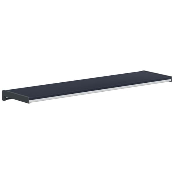 Fönsterbräda Anthracit med träådring 80 x 20 x 4,5 cm PVC