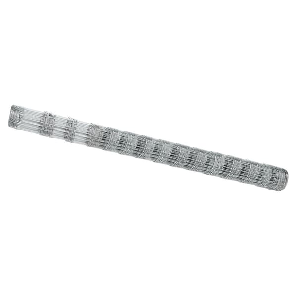 Stängsel för åker / äng Silver 50 x 1,6 m Galvaniserat stål