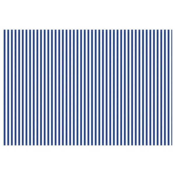 Markisväv Blå och Vit 300 x 250 cm Polyester