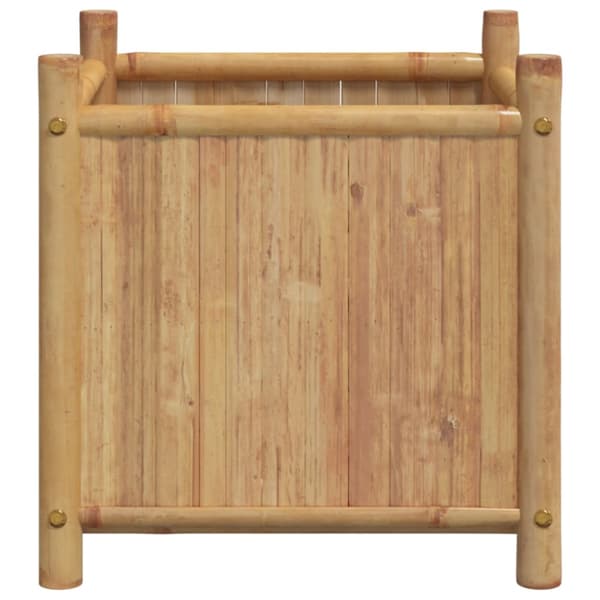 Odlingslåda 50x50x50 cm bambu