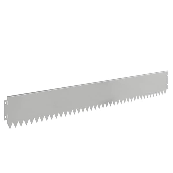 Kant för gräsmatta 30 pcs 103 x 15 cm Stål Silver