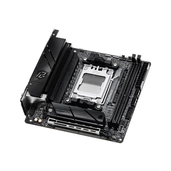 ASRock Phantom Gaming B650I Lightning WiFi - moderkort - mini ITX - Socket AM5 - AMD B650