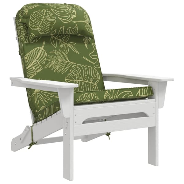 Solsängkudde 100% Polyester Bladdesign 55 x 124 x 5 cm
