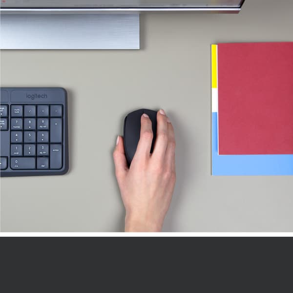 Logitech M171 Black-K datormöss Ambidextrous RF Trådlös Optisk 1000 DPI