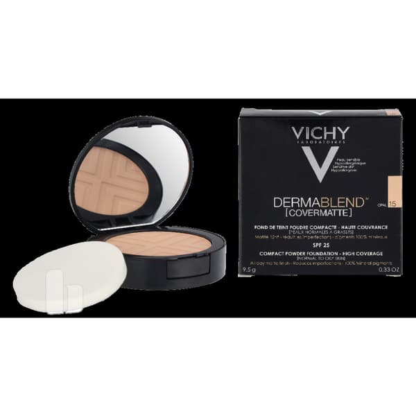 Vichy Dermablend Covermatte Compact Powder SPF25 9.5 gram Dam