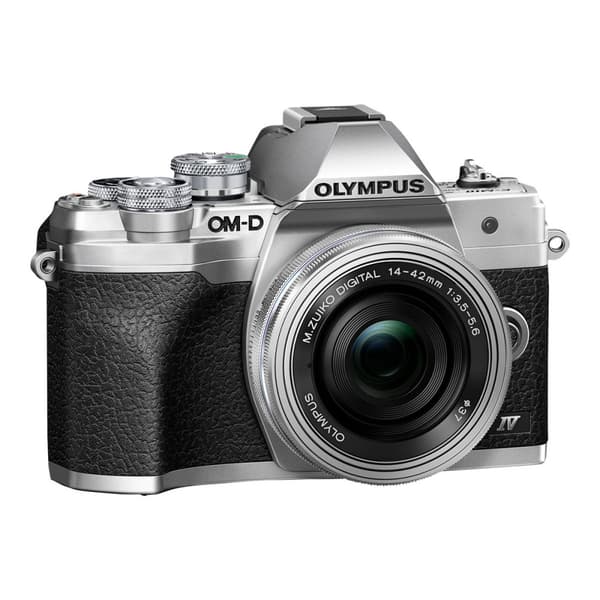 Olympus OM-D E-M10 Mark IV - digitalkamera M.Zuiko Digital 14-42mm II lins