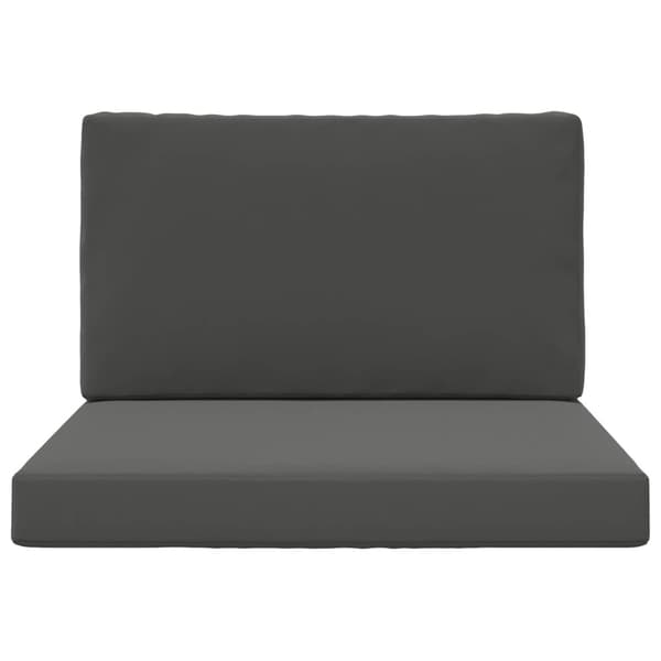 Utomhus Soffa Kudde 2 pcs Antracit Polyester