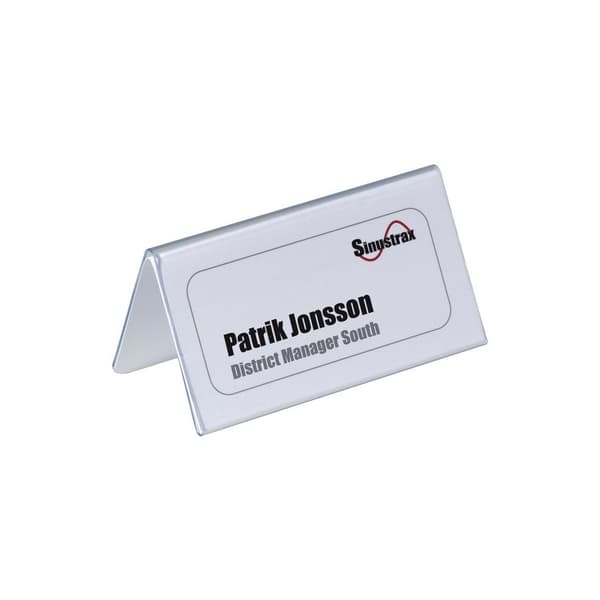 Bordsskylt DURABLE 210x61mm 25/fp