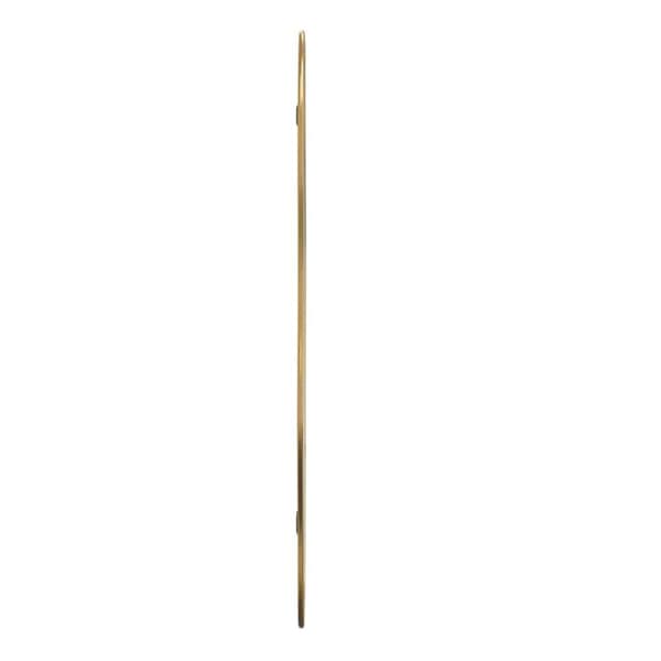 Väggspegel guld 100x45 cm