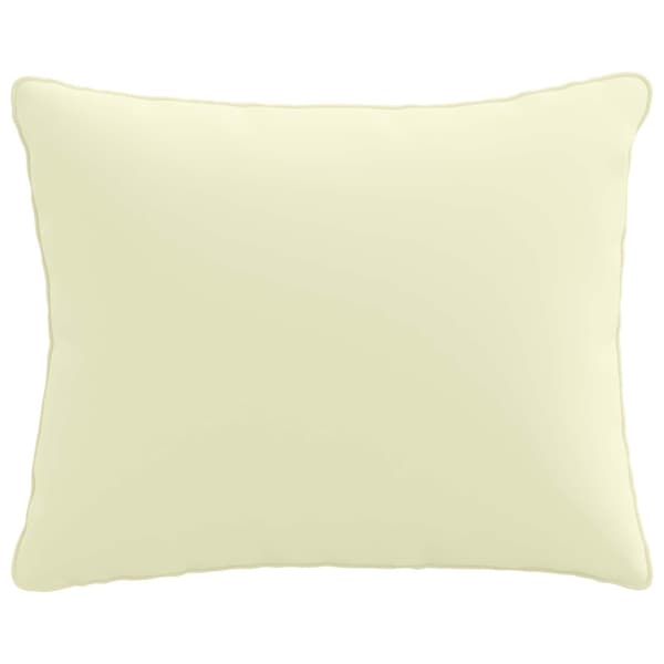 1-delad ryggkudde PUTTEN 100% Polyester Gräddvit