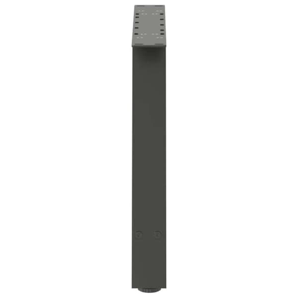 Soffbordsben A-formade 2 st antracit 70x(42-43) cm stål