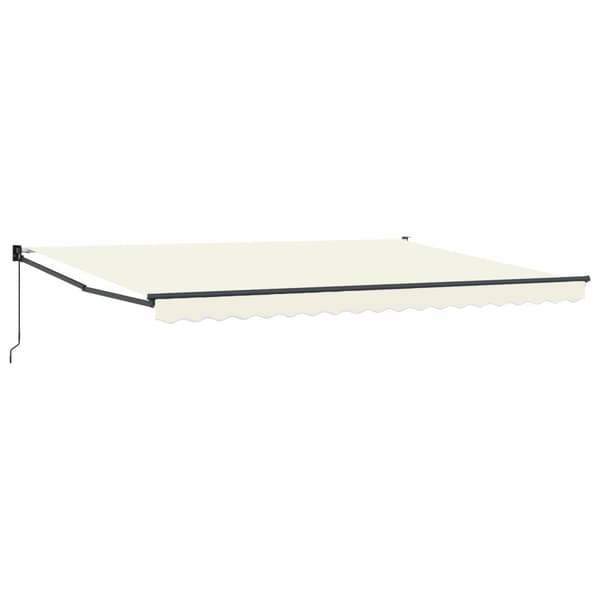 Manuell Utdragbar Markis Kräm 4 x 2 m
