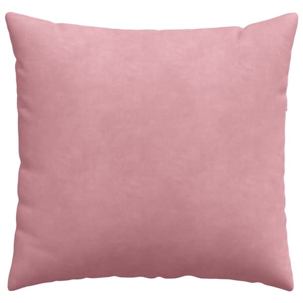 Sofakuddar 2 pcs Rosa 50 x 50 cm Kordread tyg
