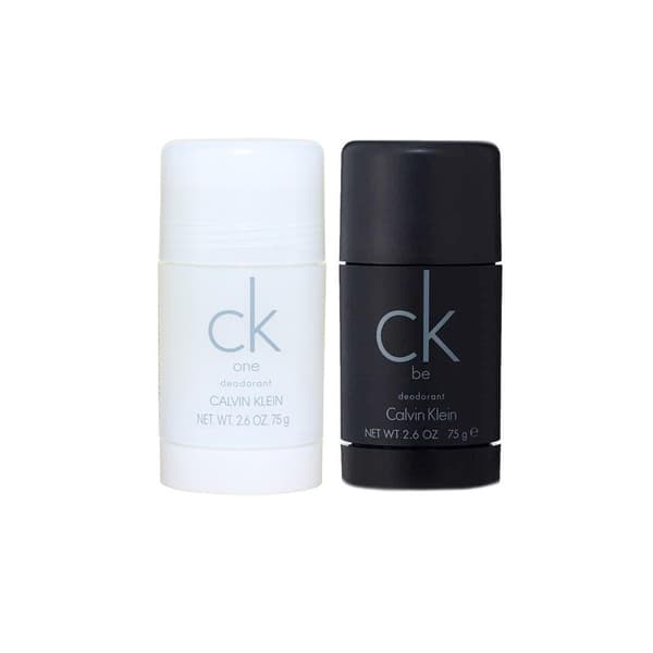 2-pack Calvin Klein CK One + CK Be Deostick 75ml