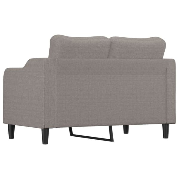 2-sitssoffa taupe 120 cm tyg