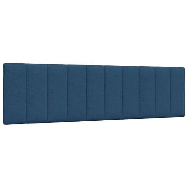 Headboard Cushion "Hanko" Blue 180 cm Fabric
