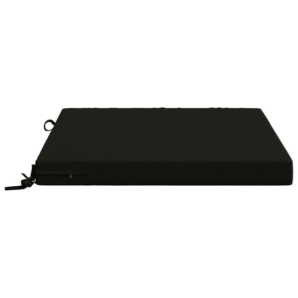 1-delad Sittdyna SOEST 100% Polyester Svart 80 x 80 x 7 cm