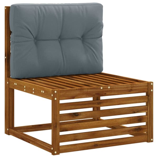 Pallryggkudde VIANEN 100% Polyester Blå 70 x 60 x 12 cm