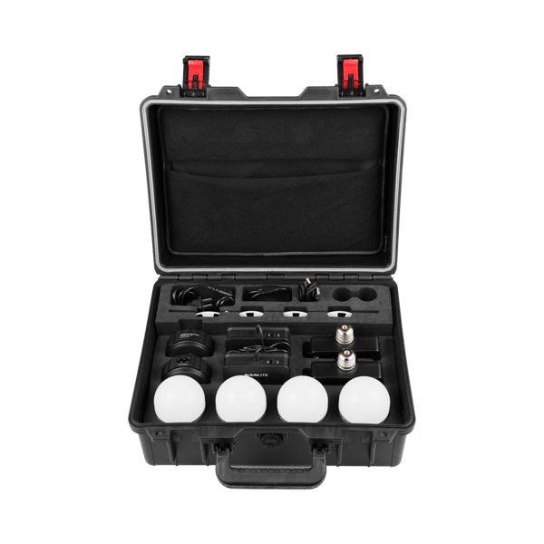 Nanlite PavoBulb 10C 4 light kit