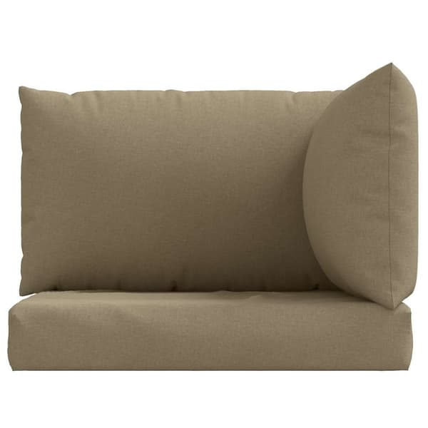 Palldynor 3 st melerad taupe tyg