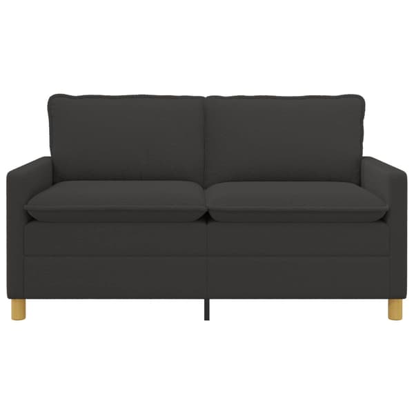 Soffa Mörkgrå 156 x 81 x 87,5 cm Tyg