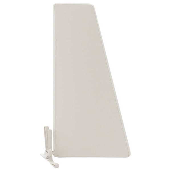 Ryggkudde SOEST 100% Polyester Vit 120 x 20 x 40 cm