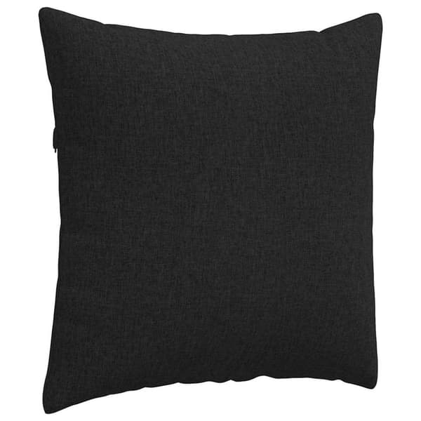 Sofakuddar 2 pcs Svart 60 x 60 cm tyg