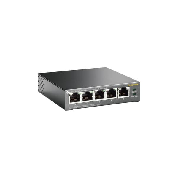 TP-Link TL-SG1005P - switch - 5 portar - ohanterad