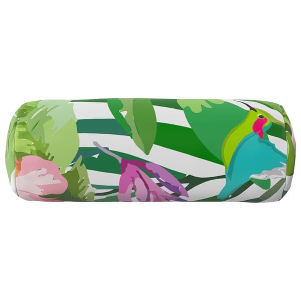 Kuddöverdrag 2 st HEERLEN Svart Ø 15 x 40 cm Polyester