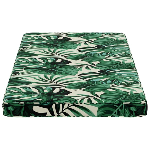 2-delade Bänk Kuddar VUGHT 2 st 100% Polyester Bladmönster