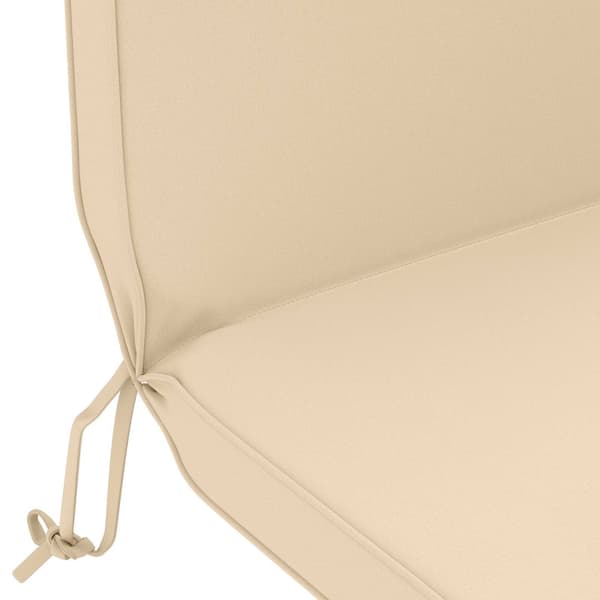 Solsängkudde 100% Polyester Gräddvit 55 x 124 x 5 cm